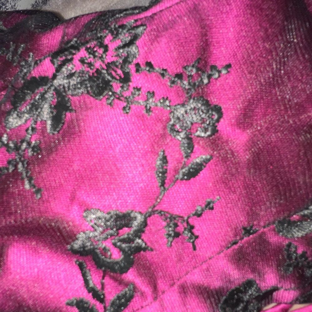 💎💕Strapless Fuchsia Jane Norman Gown 💕💎 - Picture 3 of 5